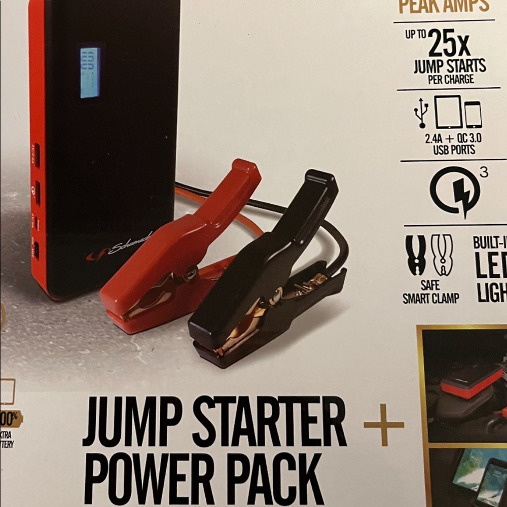 This Jimp start power pack is brand new! Never out of the box!!